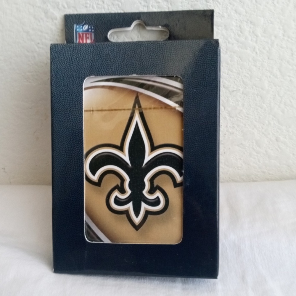 NFL Playing Cards Deck New Orleans Saints Football NIB